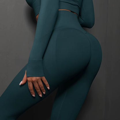 Cloud Hide Seamless Yoga Pants for Women – High-Waist Fitness Leggings, Gym Sports Tight Pants, Sexy Workout Sportswear for Girls, Hot