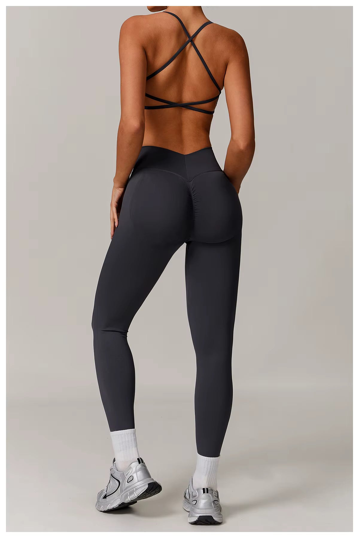 Seamless 2/3 Piece Yoga Set Women’s Gym Wear Fitness Training Outfit Sports Bra High-Waisted Leggings