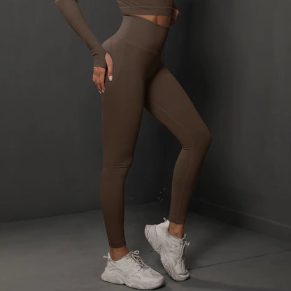 Cloud Hide Seamless Yoga Pants for Women – High-Waist Fitness Leggings, Gym Sports Tight Pants, Sexy Workout Sportswear for Girls, Hot